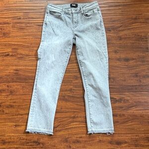 PAIGE Light Gray Straight Leg Amber Women's Jeans
